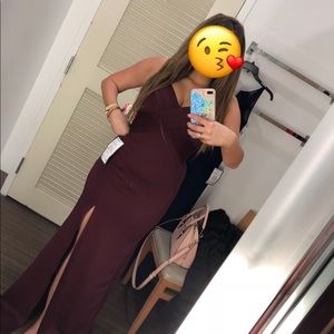 Burgundy Formal/Prom Dress
